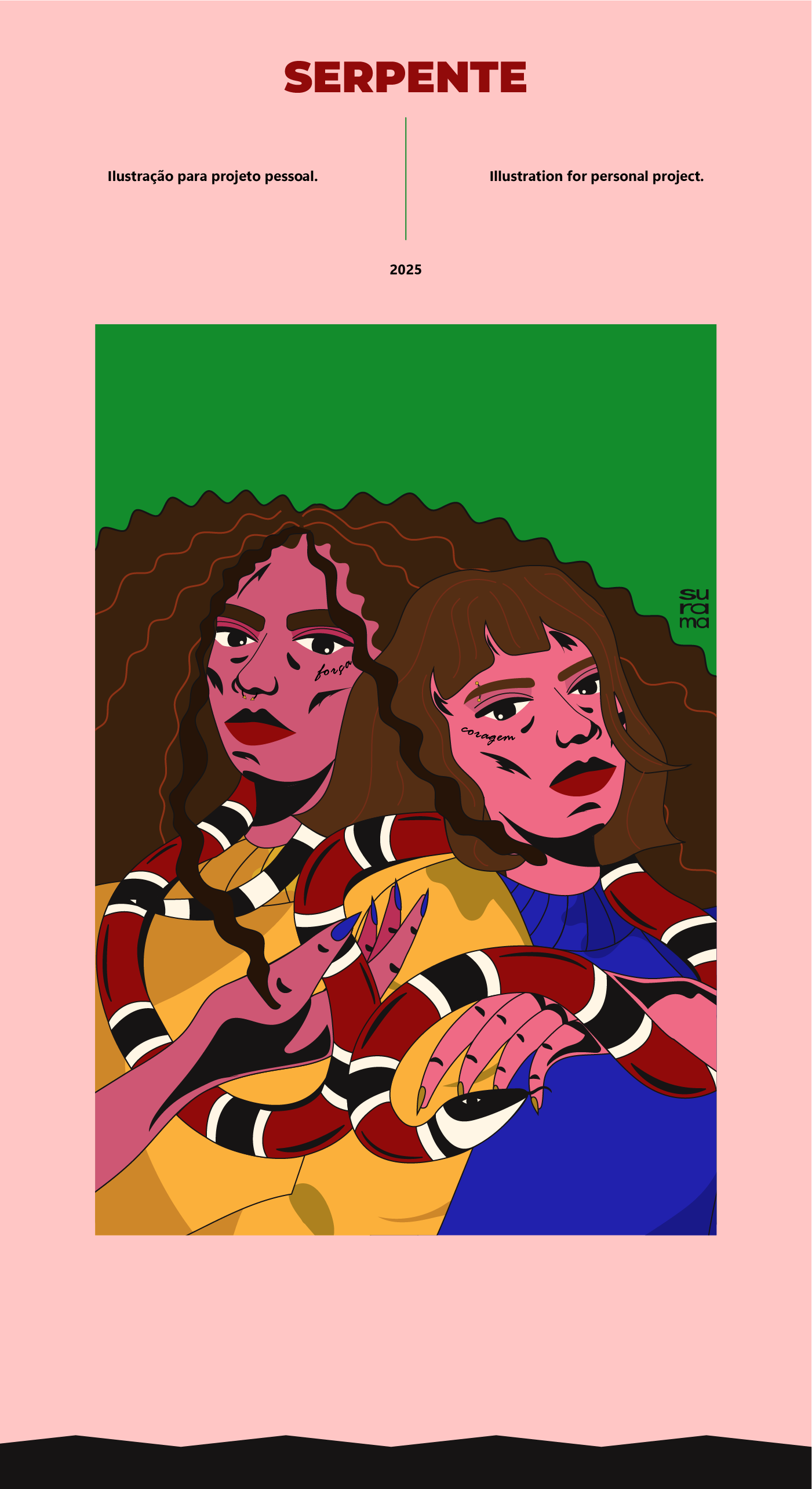 Ilustração - Serpente